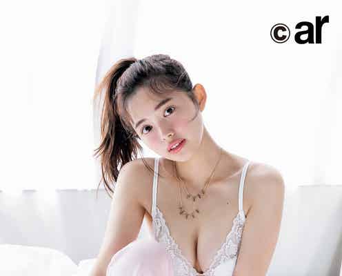 「ゼンカイジャー」森日菜美、SEXYランジェリー姿でピーチボディ披露