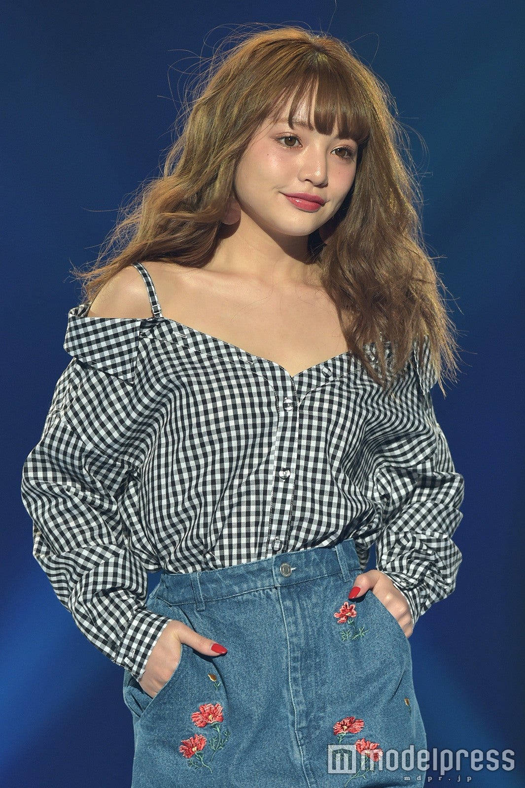 ちぃぽぽ、胸元ざっくり美肌披露 “SEXY＆ガーリー”にランウェイ＜神コレ2017S／S＞