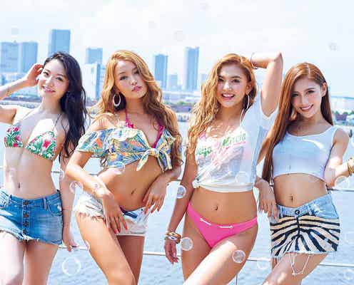 CYBERJAPAN DANCERS、くびれ&バストが眩しい!泡パーティー開催