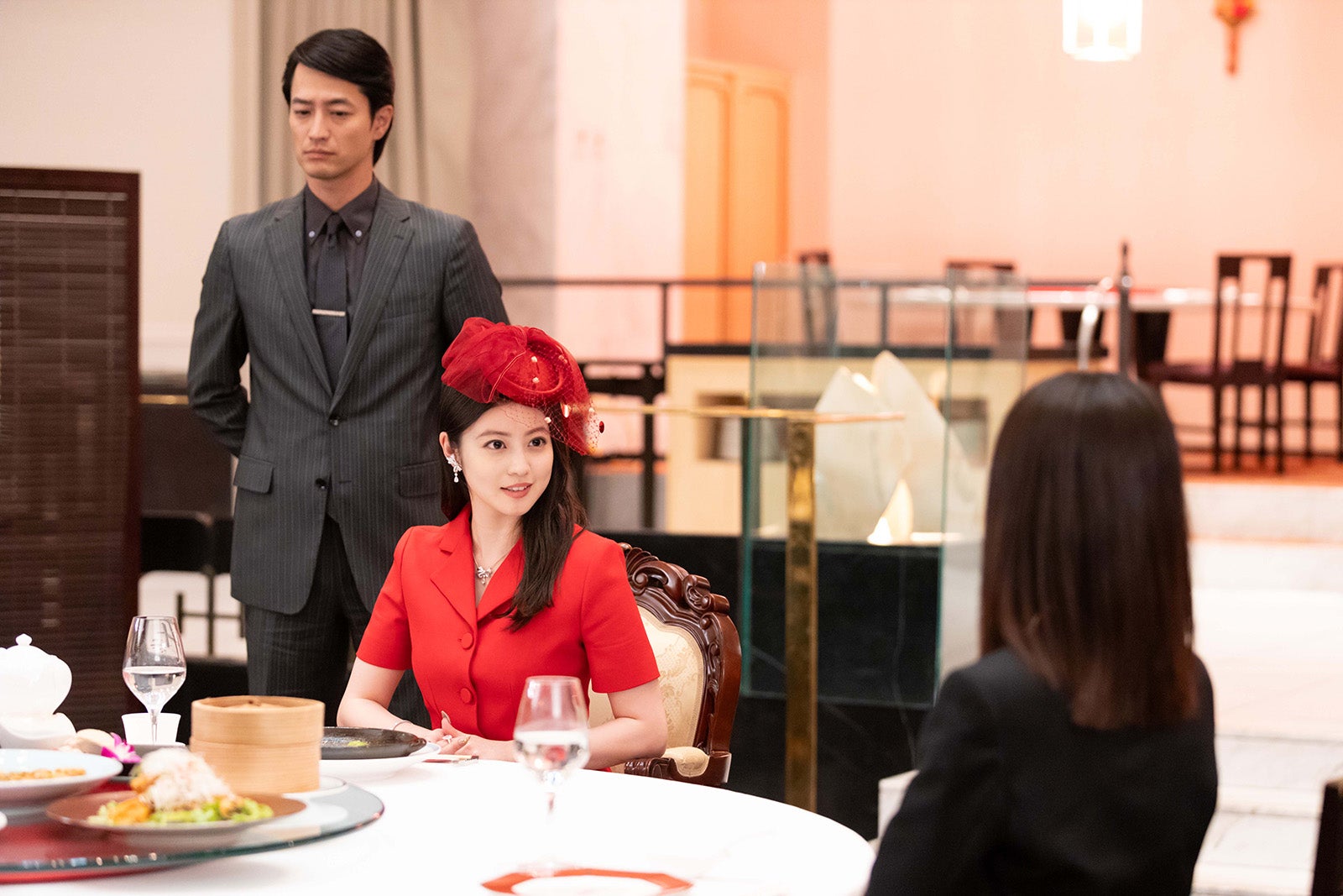 竹財輝之助、今田美桜（C）TBS／高橋裕子