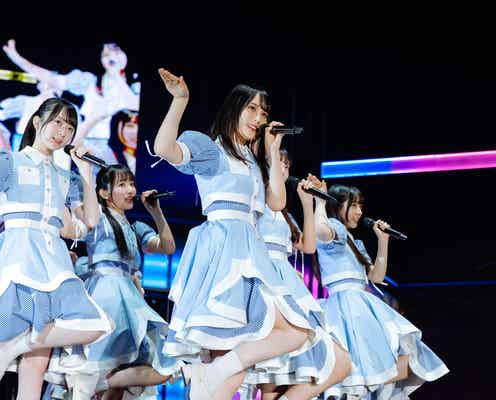 日向坂46五期生「キュン」「ドレミ」…人気曲連続披露に大きな歓声 五期生楽曲も初パフォーマンス「ようやく披露できた」【五期生おもてなし会】