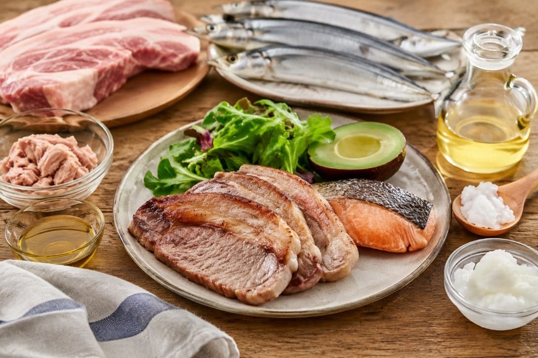 糖質を抑えて脂質をとることでケトン体の活性化を目指すケトン食
