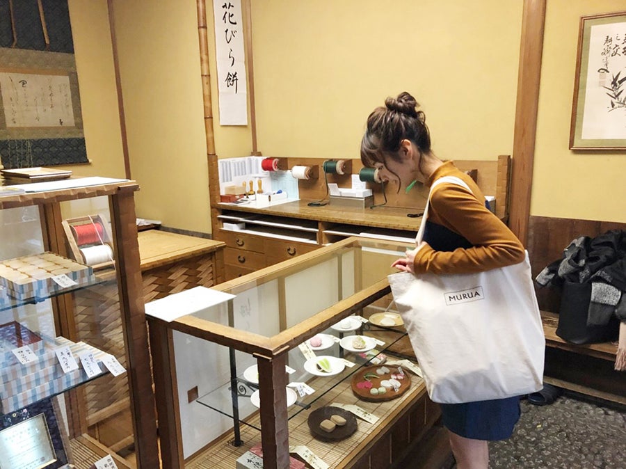 御菓子処さゝま 店内