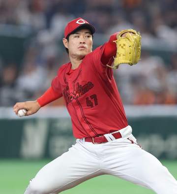 広島の4年目・斉藤優が5回1失点の好投 プロ初勝利の権利持って降板 22年のドラ1右腕