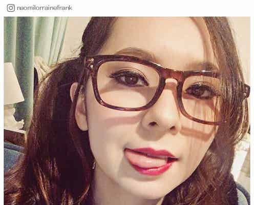 テラハ美女がギャル化?メイク×エロメガネで激変「鬼かわいい」「ギャップすごい」と反響