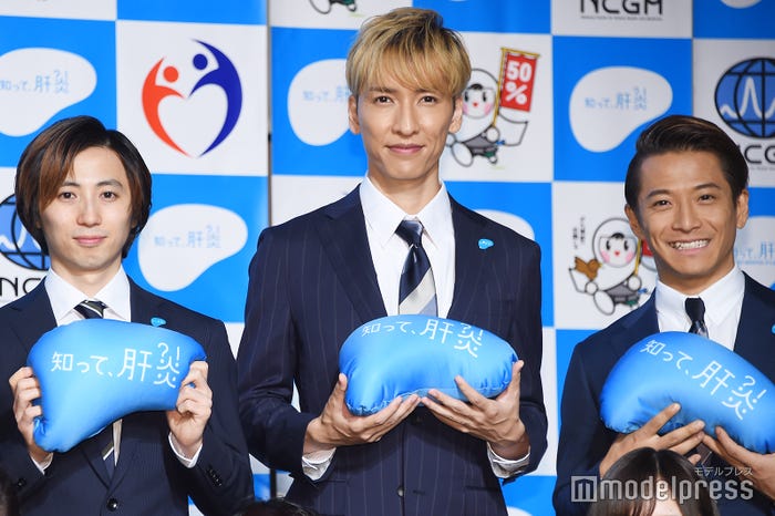 w-inds.(左から)千葉涼平、橘慶太、緒方龍一(C)モデルプレス
