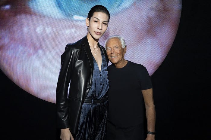 ラウール、ジョルジオ・アルマーニ(C)SGP