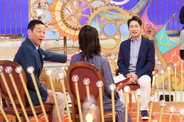 (左から)東野幸治、神田愛花、小泉孝太郎(C)日本テレビ