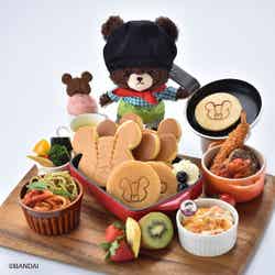 人気絵本「くまのがっこう」のカフェが限定オープン 可愛さ全開のメニューが勢揃い(C)BANDAI