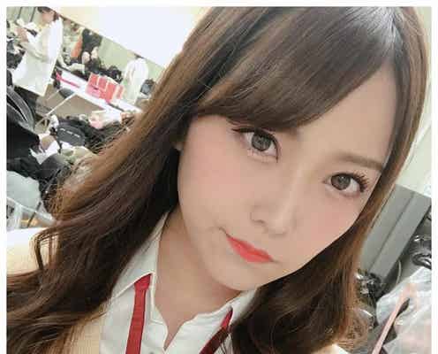 NMB48白間美瑠、制服ショット公開で絶賛の声