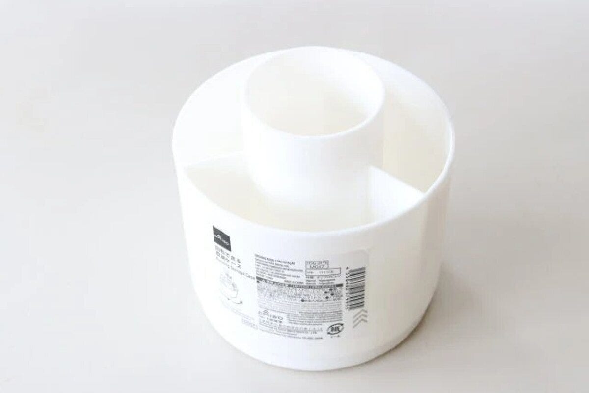 ダイソー　回転できる収納ケース　パッケージ