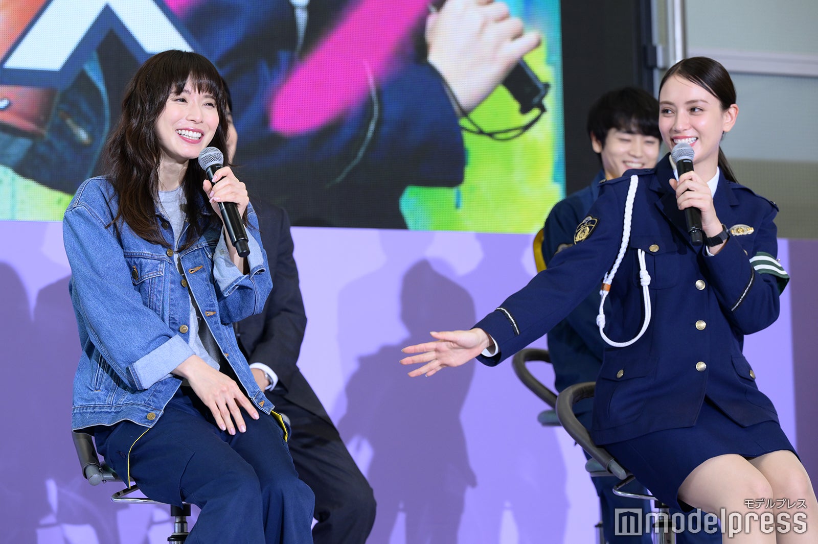 松岡茉優、滝沢カレン（C）モデルプレス