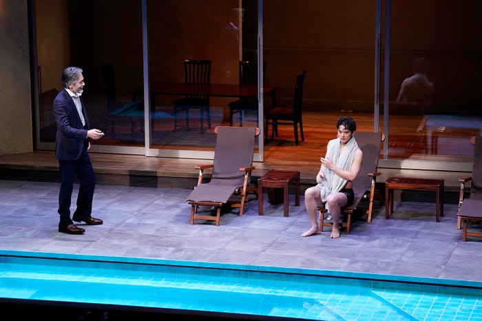 (左から)大場泰正、中山優馬(提供写真)