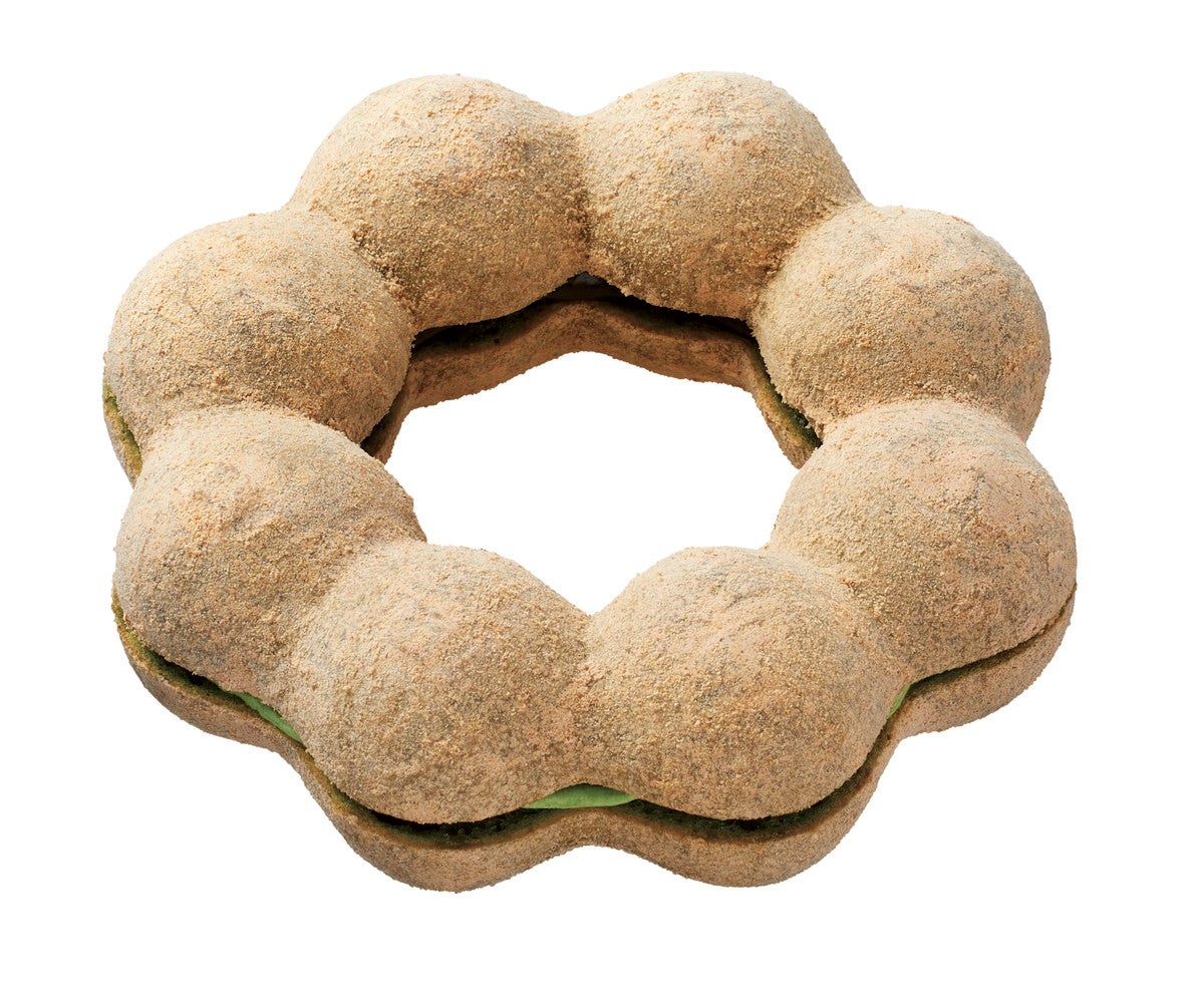 ポン・デ・濃い抹茶ホイップ わらびもち／画像提供：ダスキン