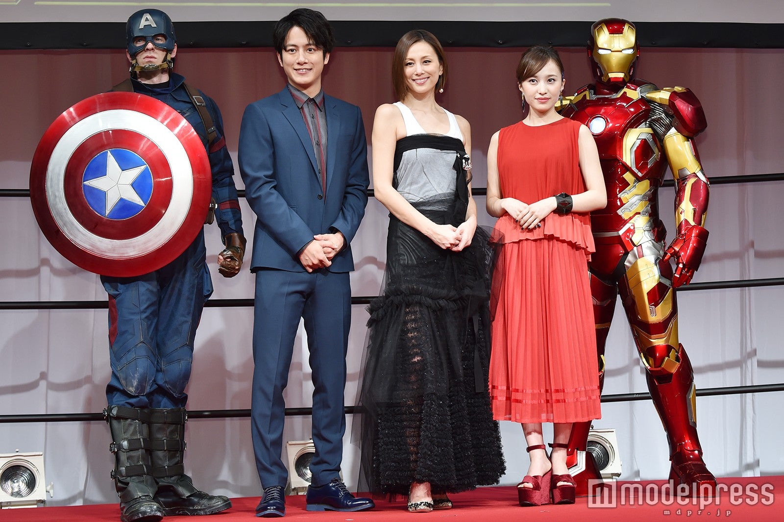 キャプテン・アメリカ、溝端淳平、米倉涼子、百田夏菜子、アイアンマン（C）モデルプレス