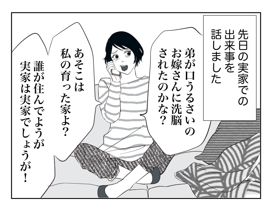 定期的に我が家にやってくる招かれざる客…それは義姉一家!13-2