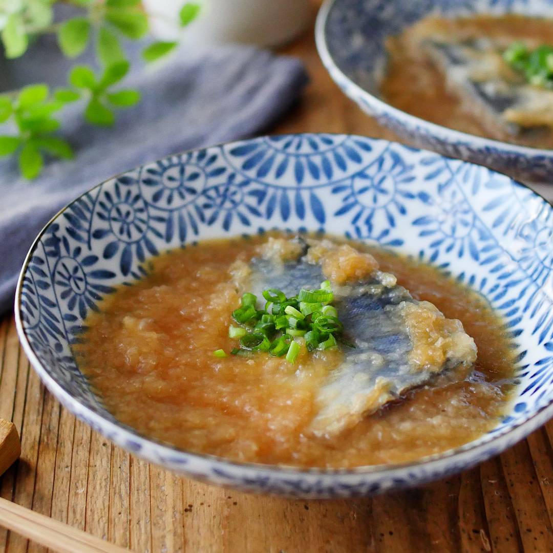 基本のおかず。さばのみぞれ煮