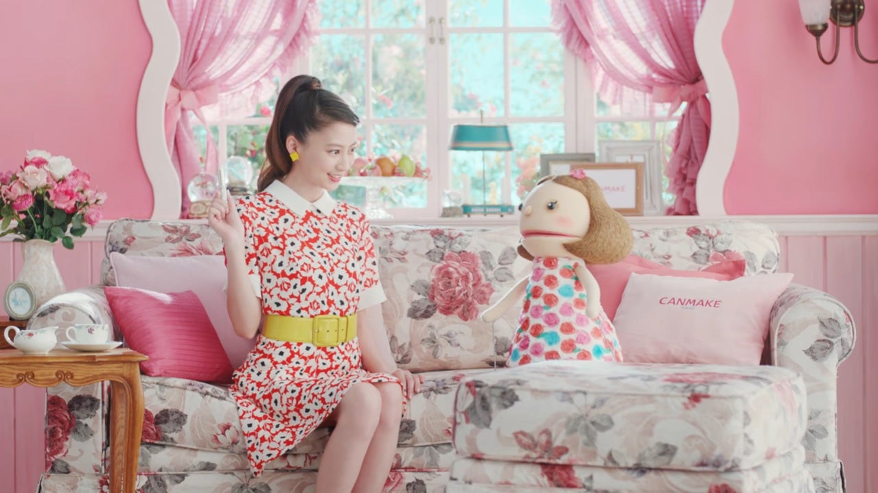 河北麻友子／新CM「パペット篇」より