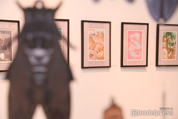 個展の様子(C)モデルプレス