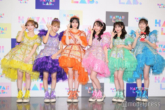 FRUITS ZIPPER/早瀬ノエル、仲川瑠夏、鎮西寿々歌、松本かれん、櫻井優衣、真中まな※月足天音は欠席(C)モデルプレス