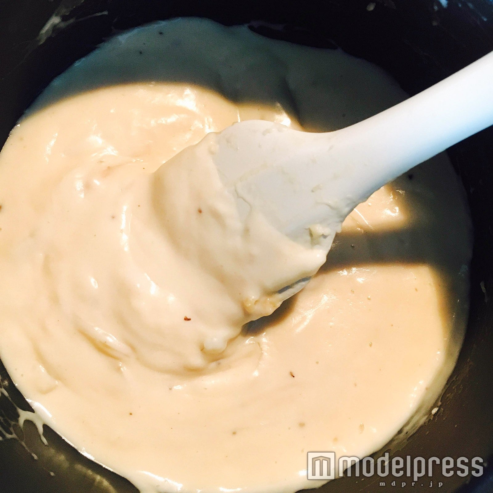 ホワイトソースに変身／画像提供：柏原歩