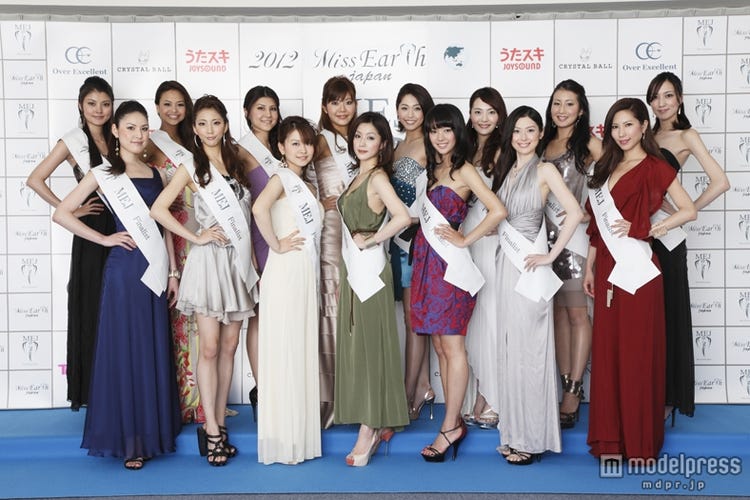 画像3 5 ミス アース ジャパン ファイナリスト15名 華やかなドレスで美の競演 モデルプレス