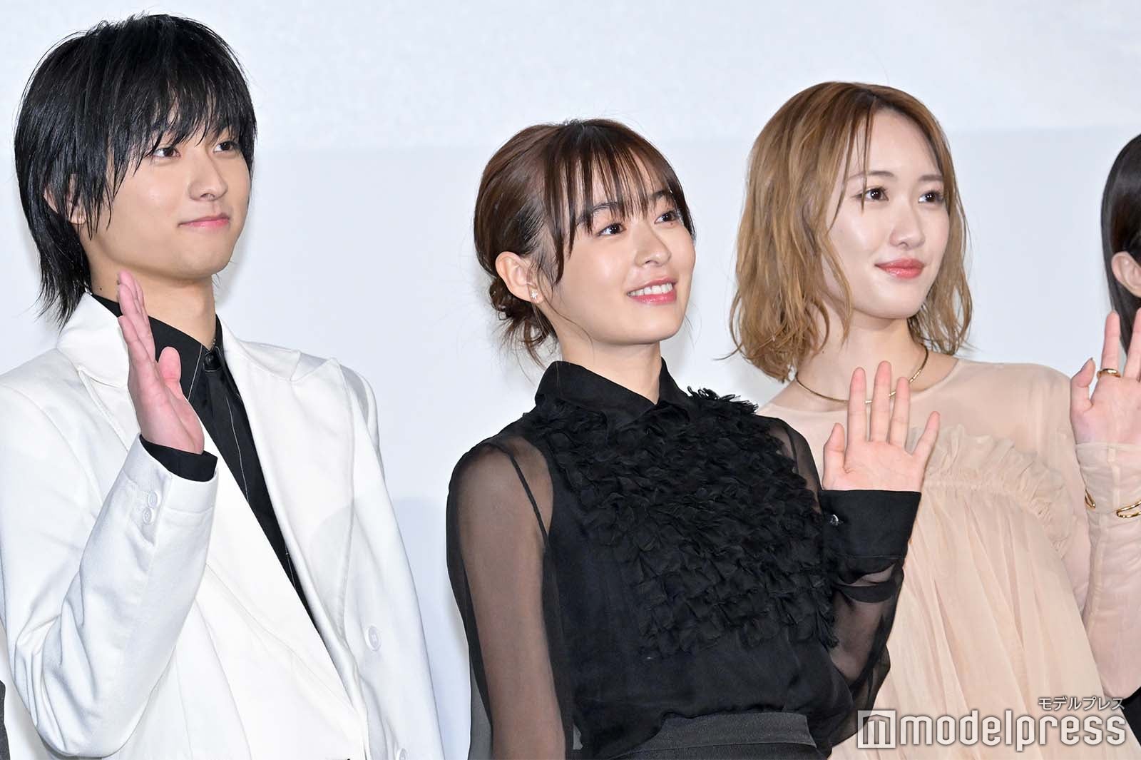 奥平大兼、森七菜、工藤遥（C）モデルプレス