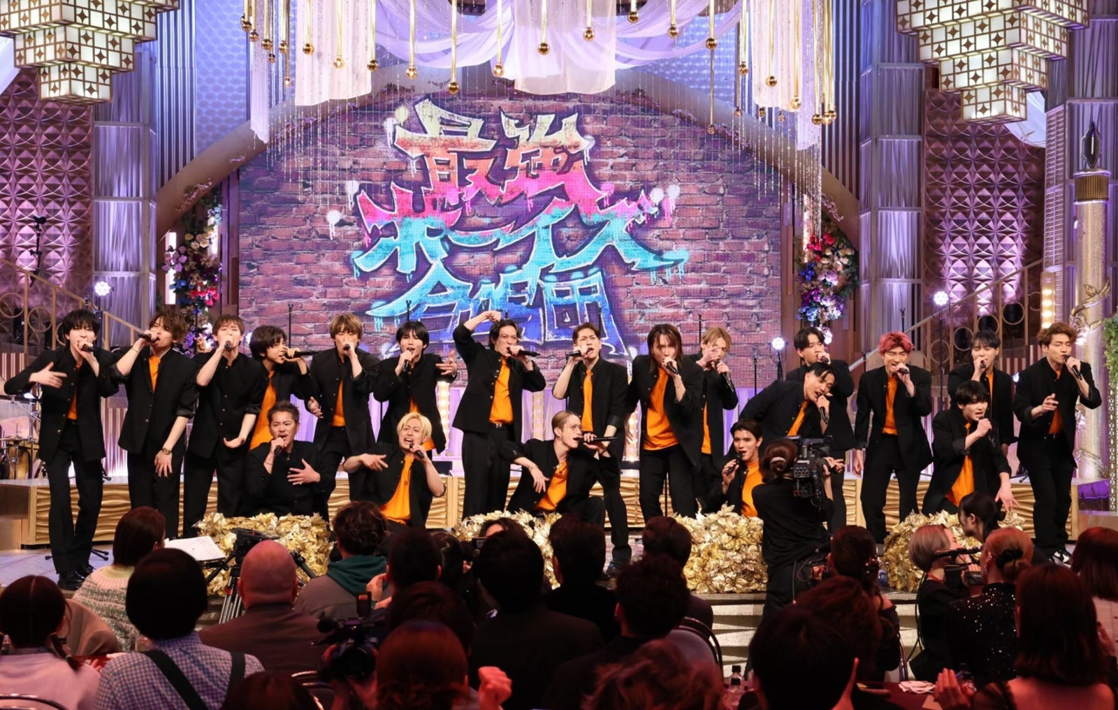 BUDDiiSもーりー・狩野英孝らが“合唱”で真剣勝負 意気込み語る