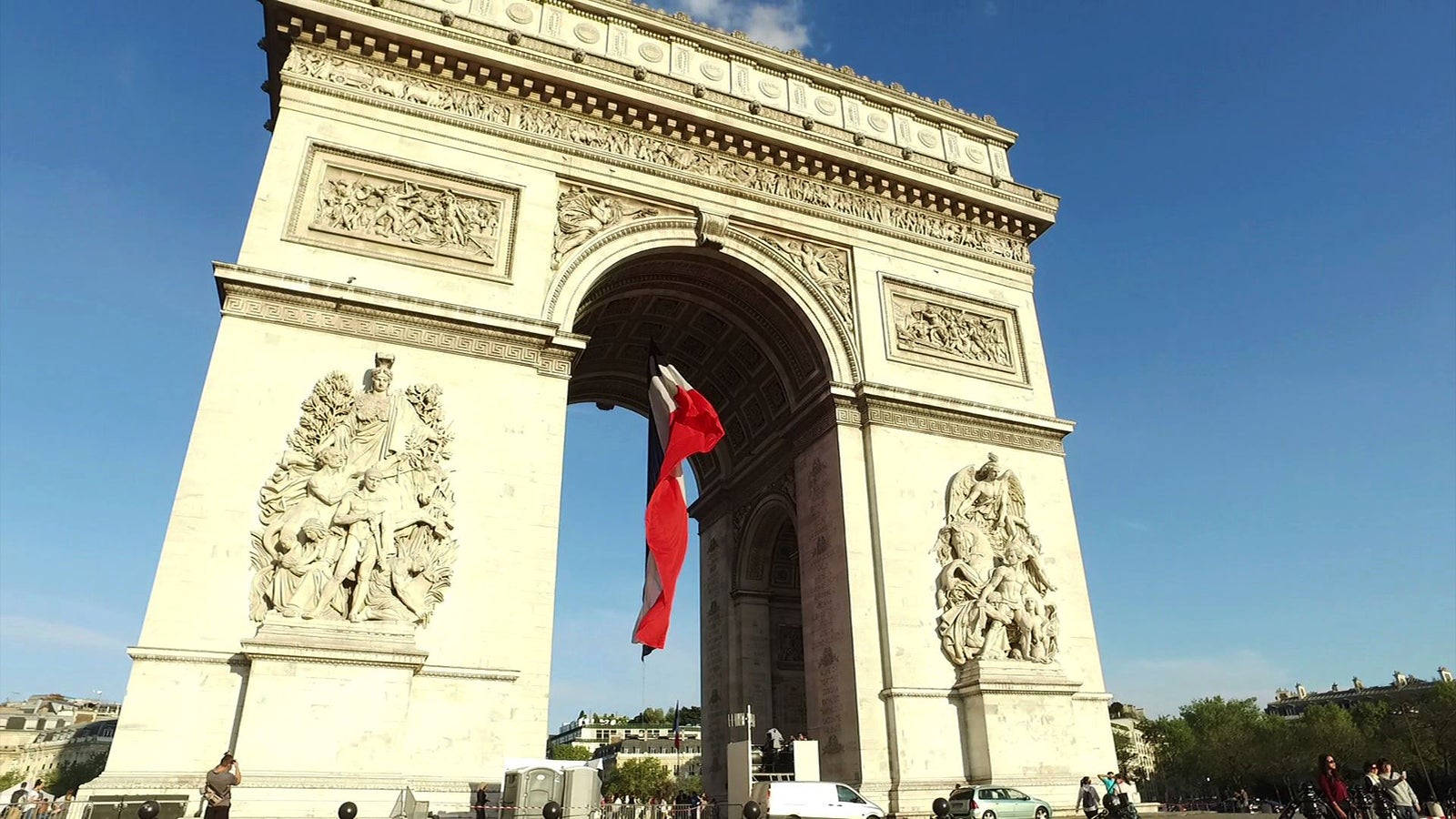 パリの風景／画像提供：毎日放送