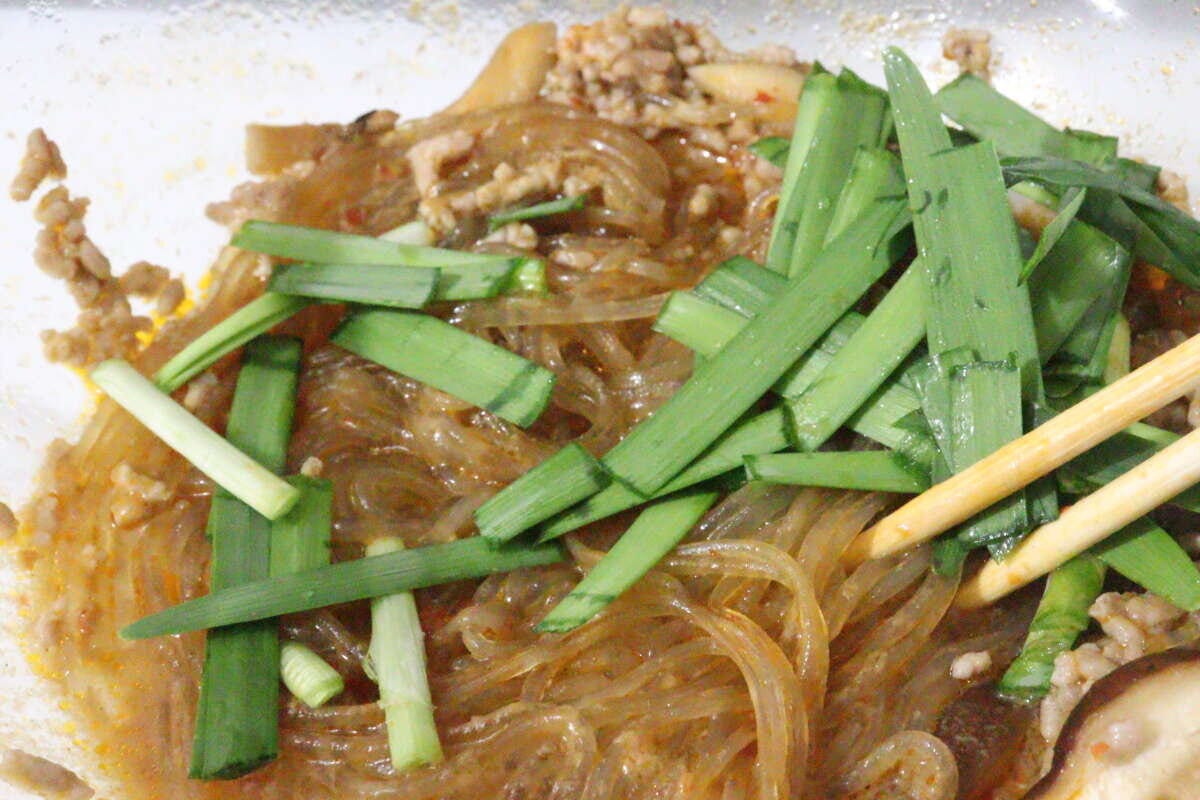 耐熱ガラスボウル（23.6cm、2.4L）　マーボー春雨作り方