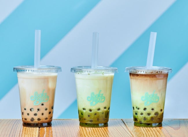 一保堂茶舗のお茶を使ったタピオカドリンク／画像提供：ビーズインターナショナル