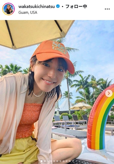 若槻千夏Instagramより