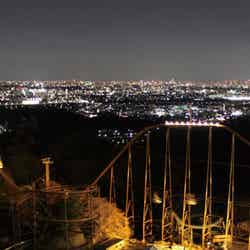 アトラクションから見下ろす夜景/画像提供:よみうりランド