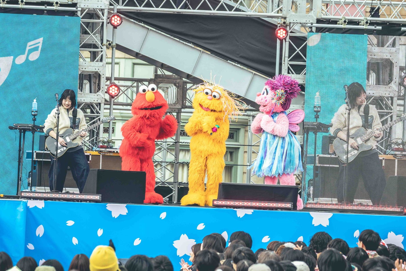 SHISHAMO／画像提供：ユニバーサル･スタジオ･ジャパン