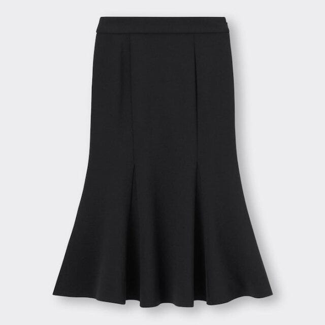 GU　スカート　黒　マーメイド