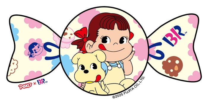 コラボ限定ステッカー(C)2025 FUJIYA CO.,LTD.