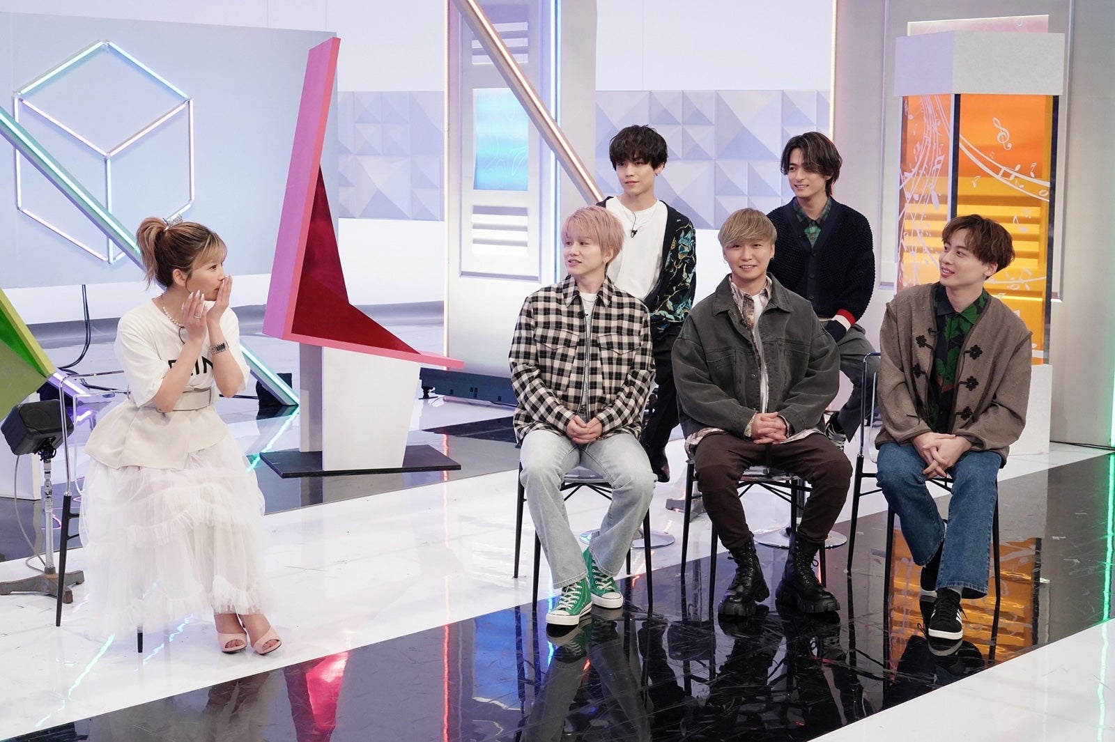 宇野実彩子、Da-iCE（C）日本テレビ