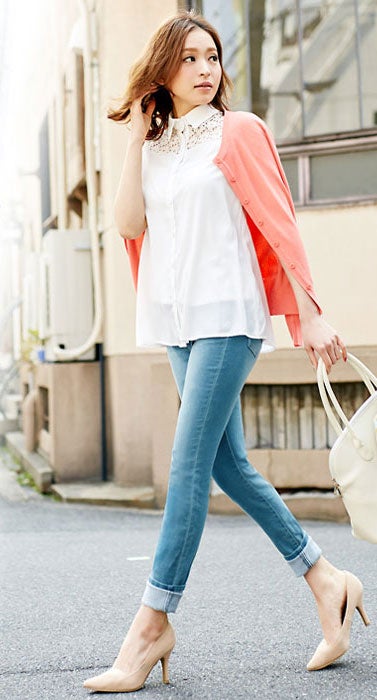 6サイズから選べるリアルデニムストレッチスキニーパンツ「Pierrot」1,490円（税込）／画像提供：Pierrot