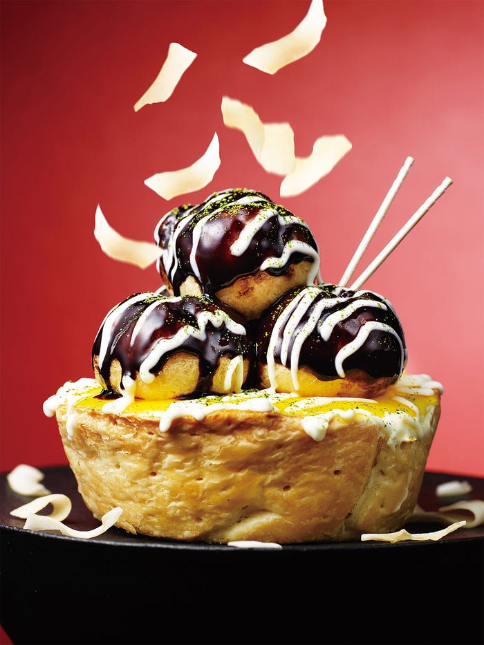 「焼きたてミニチーズタルト たこ焼き」/画像提供:PABLO