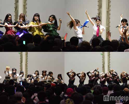 マジパン・ハイモチら、注目のアイドル30組以上集結 野外ステージで圧巻ライブ