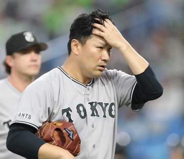 巨人 阿部政権初の8連勝ならず 田中将4回3失点KO、日米通算単独2位204勝お預け