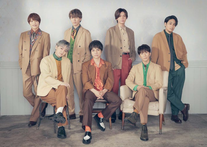 ジャニーズWEST/中間淳太、神山智洋、藤井流星、重岡大毅、小瀧望、濱田崇裕、桐山照史 (提供写真)
