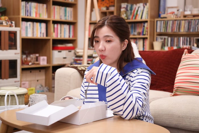 福田麻貴「婚活1000本ノック」第9話より(C)フジテレビ