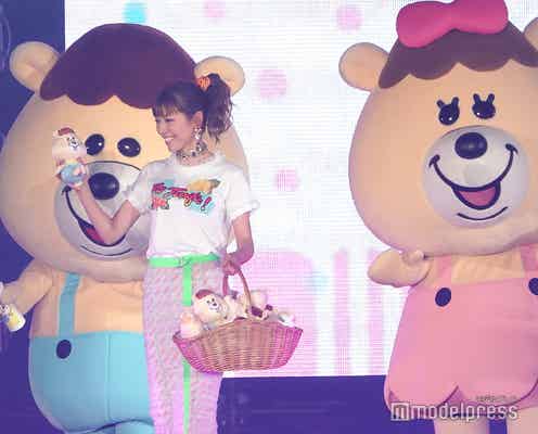 若槻千夏、クマタンとランウェイ ポップで可愛い世界観に熱視線