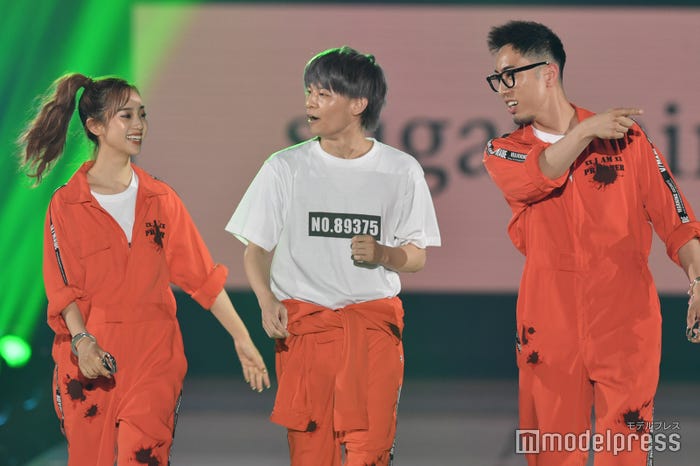 中町綾&ジュキヤ&中町JP (C)モデルプレス