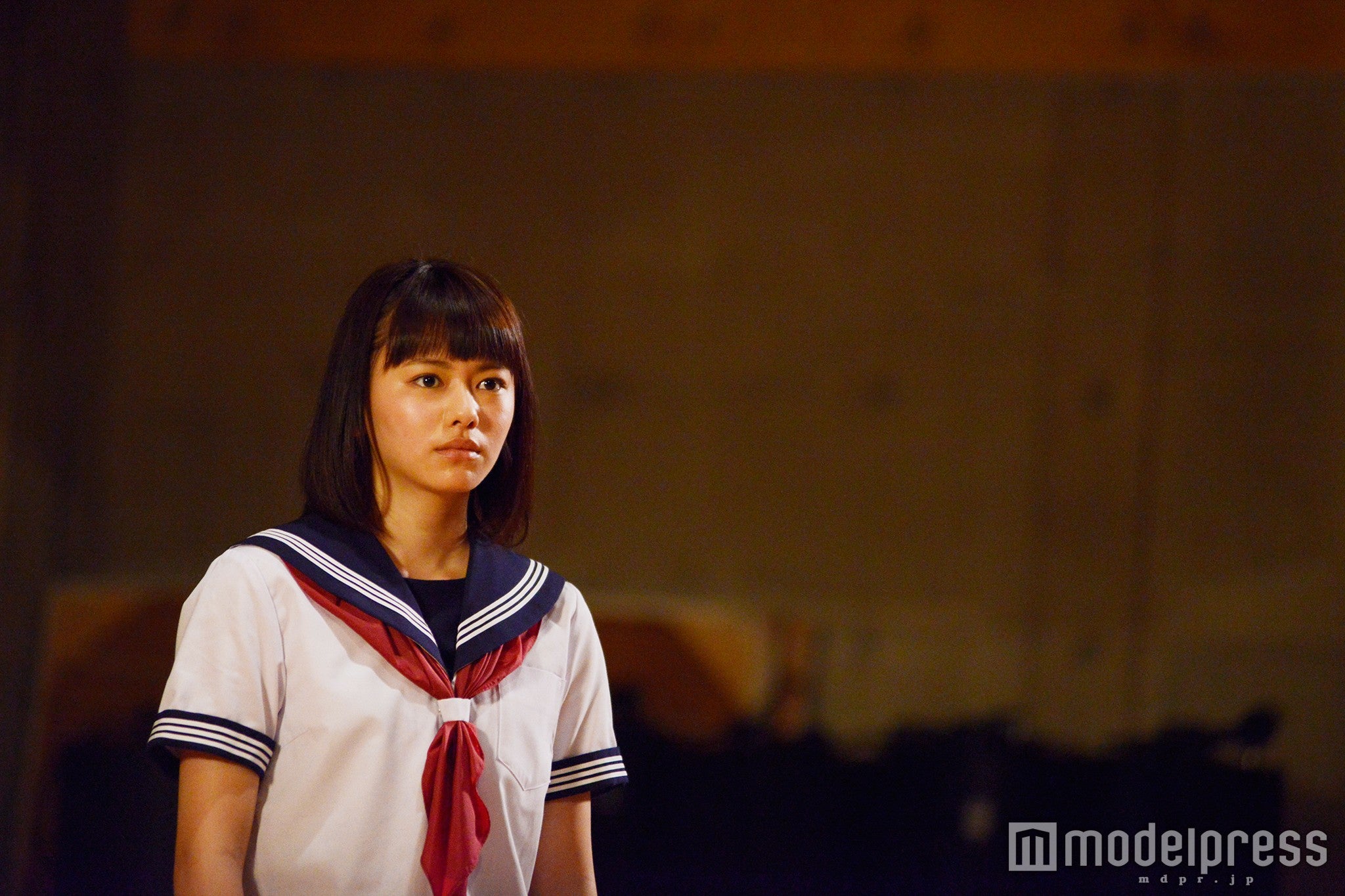 山本舞香／映画「桜ノ雨」より（C）2015 halyosy、藤田遼、雨宮ひとみ、スタジオ・ハードデラックス／PHP研究所／『桜ノ雨』製作委員会