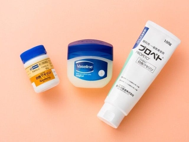 ヴァセリン、ワセリン、白色ワセリンは何が違うの?