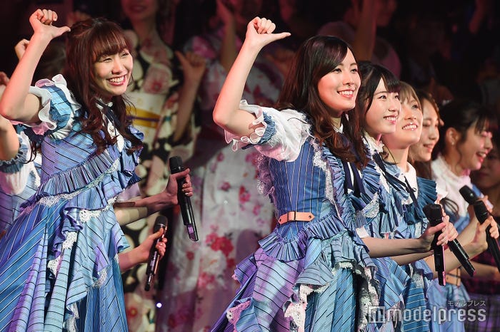 須田亜香里、松井珠理奈、横山由依「AKB48グループリクエストアワー セットリストベスト100 2019」 (C)モデルプレス