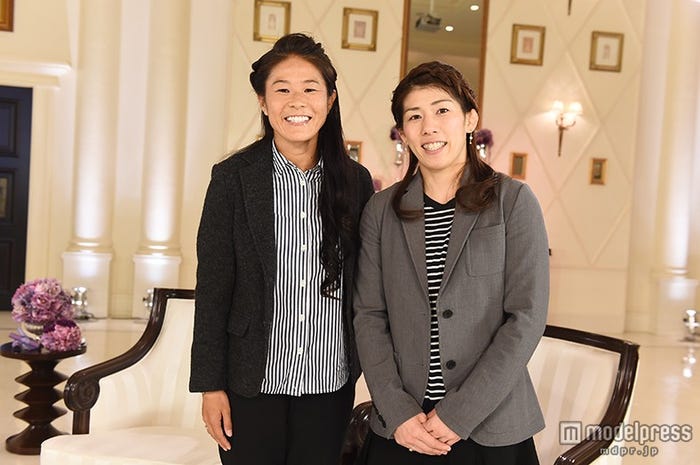 澤穂希選手、吉田沙保里選手(画像提供:TBS)