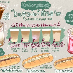 ミルクにこだわりすぎる“ミルクコーヒー”専門店で飲み比べ!魅惑のミルク世界を体験してみた